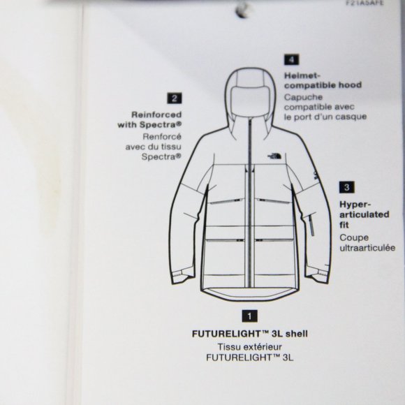 The North Face Brigandine Futurelight Jacket NEW Women Steep Series Shell XS - Picture 10 of 16